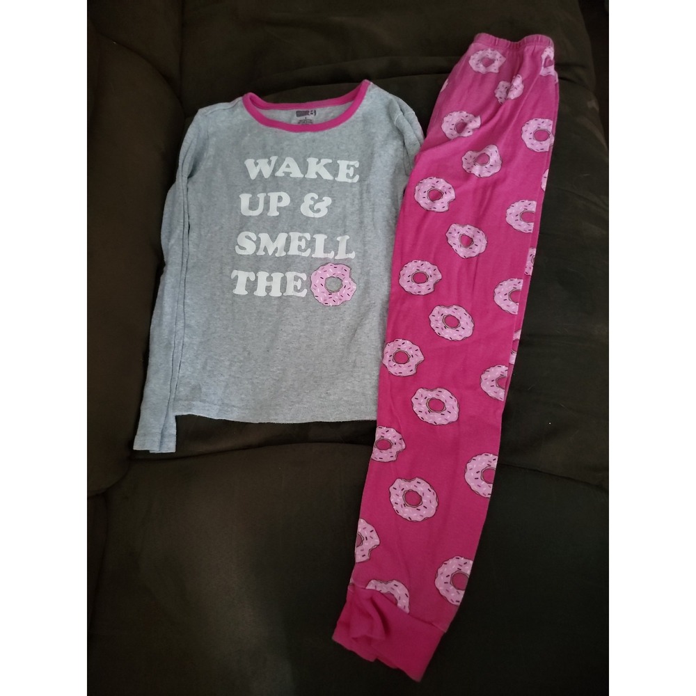 Crazy 8 wake up and smell the donuts pajamas size‎ 8